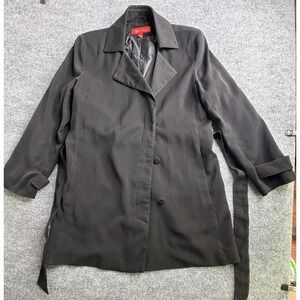 Gallery Trench Coat Women's 4 Belted Waist Detective